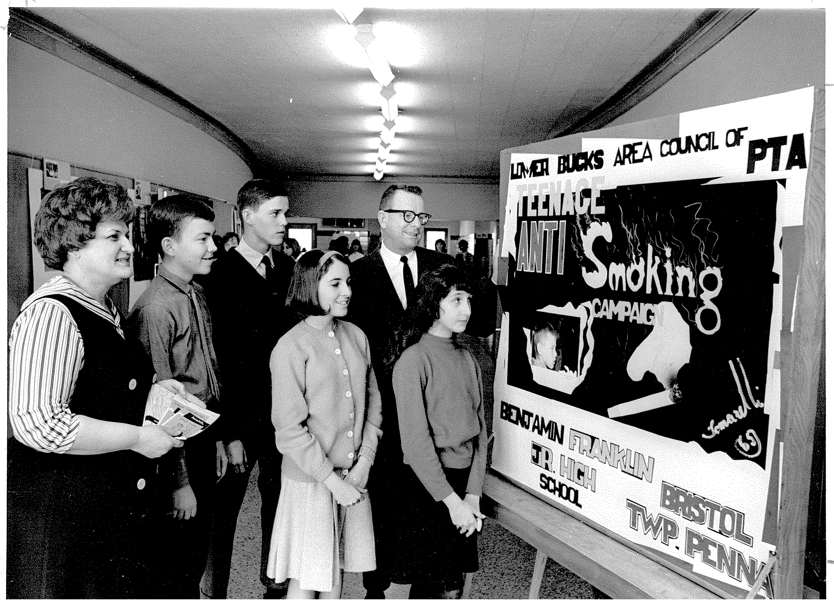 1964: Teenage Anti-Smoking Campaign, Pennsylvania