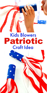 Patriotic-Kids-Blower Craft