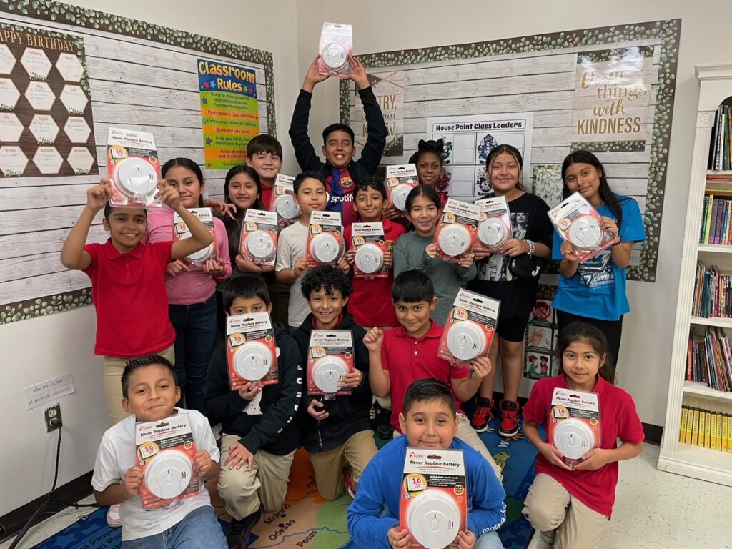 Students at Winneteka Elementary School