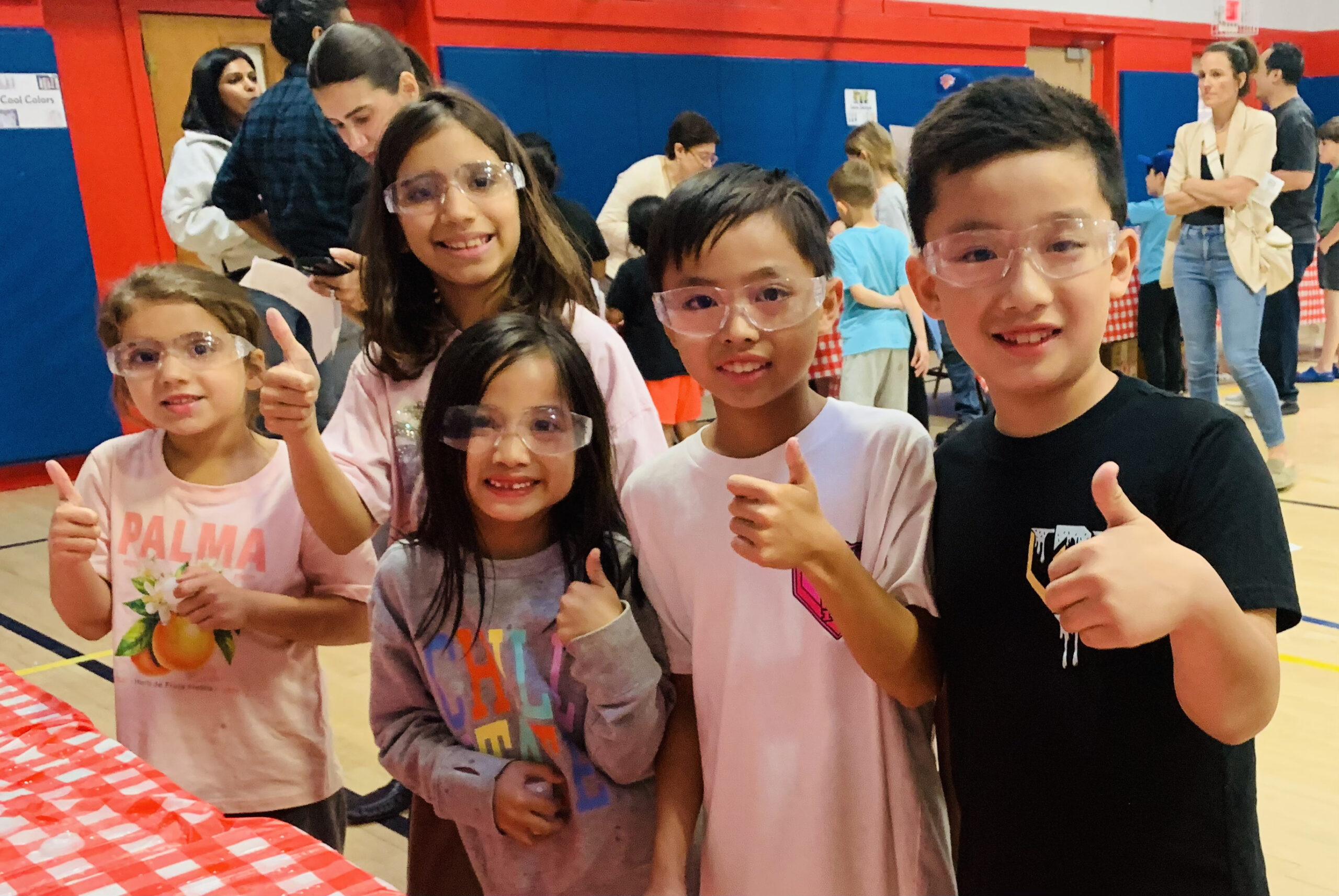 Kids attending STEM+Families Night